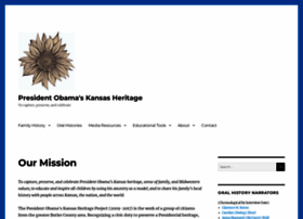 Obamakansasheritage.org thumbnail