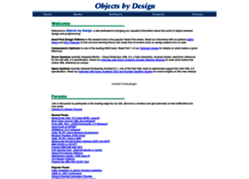 Objectsbydesign.com thumbnail