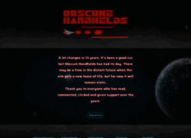 Obscurehandhelds.com thumbnail
