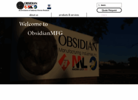 Obsidianmfg.com thumbnail