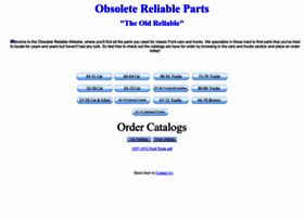 Obsoletereliableparts.com thumbnail
