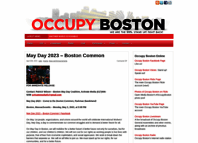 Occupyboston.org thumbnail