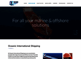 Oceanicshippings.com thumbnail