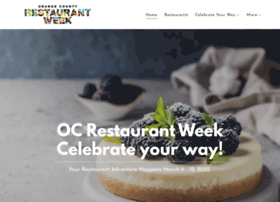 Ocrestaurantweek.com thumbnail
