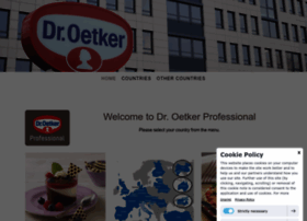Oetker-professional.com thumbnail