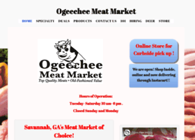 Ogeecheemeatmarket.com thumbnail