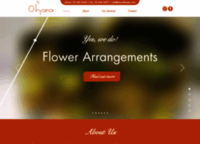 Oharaflowers.com thumbnail