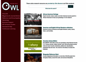Ohioweblibrary.org thumbnail