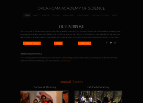 Oklahomaacademyofscience.org thumbnail