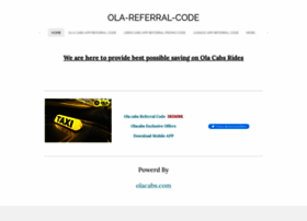 Ola-referral-code.weebly.com thumbnail