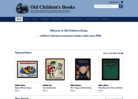 Oldchildrensbooks.com thumbnail