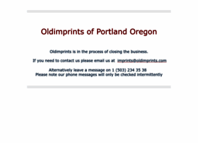 Oldimprints.com thumbnail