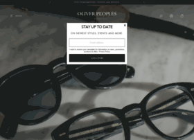 Oliverpeoples.com thumbnail