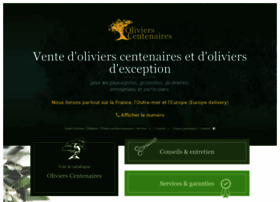 Oliviers-centenaires.com thumbnail