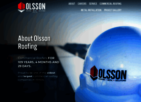 Olssonroofing.com thumbnail