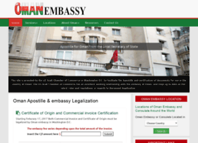 Omanembassy.org thumbnail