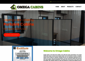 Omegacabins.com thumbnail