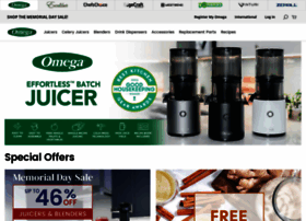 Omegajuicers.com thumbnail