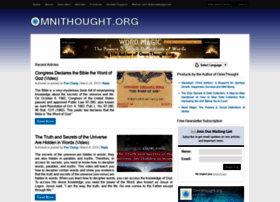 Omnithought.org thumbnail