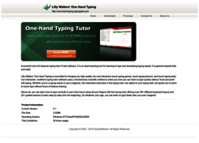 One-hand-typing.typingstar.com thumbnail