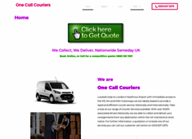 Onecallcouriers.co.uk thumbnail