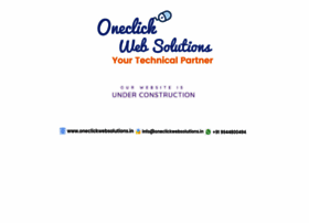 Oneclickwebsolutions.in thumbnail