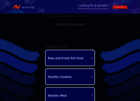 Onedishmeals.net thumbnail