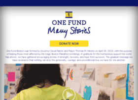 Onefundboston.org thumbnail