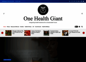 Onehealthgiant.com thumbnail