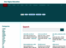 Onesigmaeducation.com thumbnail