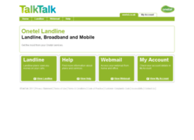 Onetel.net.uk thumbnail