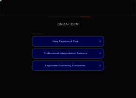 Onizar.com thumbnail