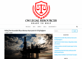 Onlegalresources.com thumbnail
