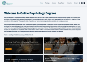 Online-psychology-degrees.org thumbnail