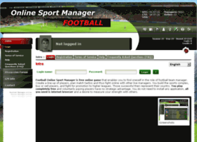 Online-sport-manager.com thumbnail