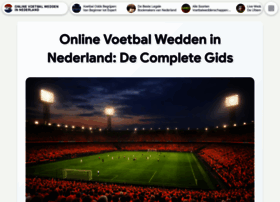 Online-voetbal-wedden.com thumbnail