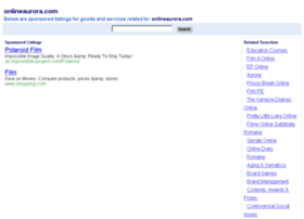 Onlineaurora.com thumbnail