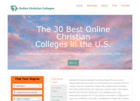 Onlinechristiancolleges.com thumbnail