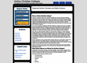 Onlinechristiancolleges.org thumbnail