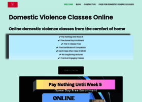 Onlinedomesticviolenceclasses.com thumbnail