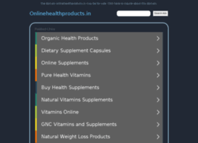 Onlinehealthproducts.in thumbnail