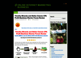 Onlineinternetmarketingbusiness.net thumbnail