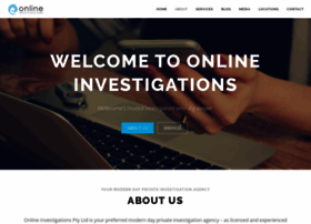 Onlineinvestigations.com.au thumbnail