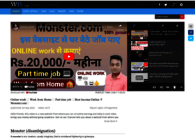 Onlinejobsmonster.com thumbnail