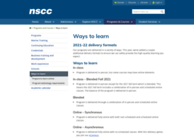 Onlinelearning.nscc.ca thumbnail