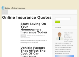 Onlinelifetimeinsurance.com thumbnail