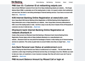 Onlinenet-banking.in thumbnail