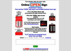 Onlineopensign.com thumbnail