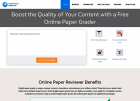 Onlinepapergrader.com thumbnail