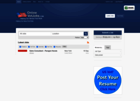 Onlinevetjobs.com thumbnail